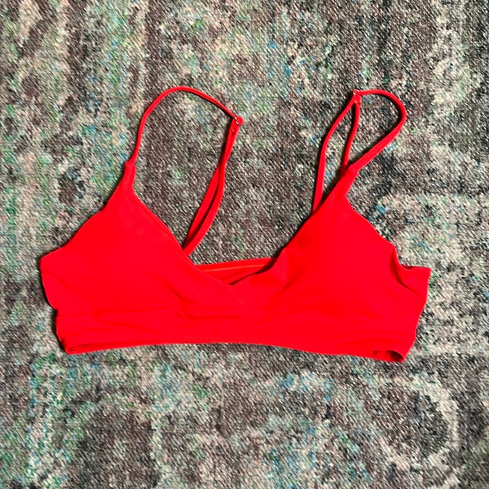 Shein size small red bikini top